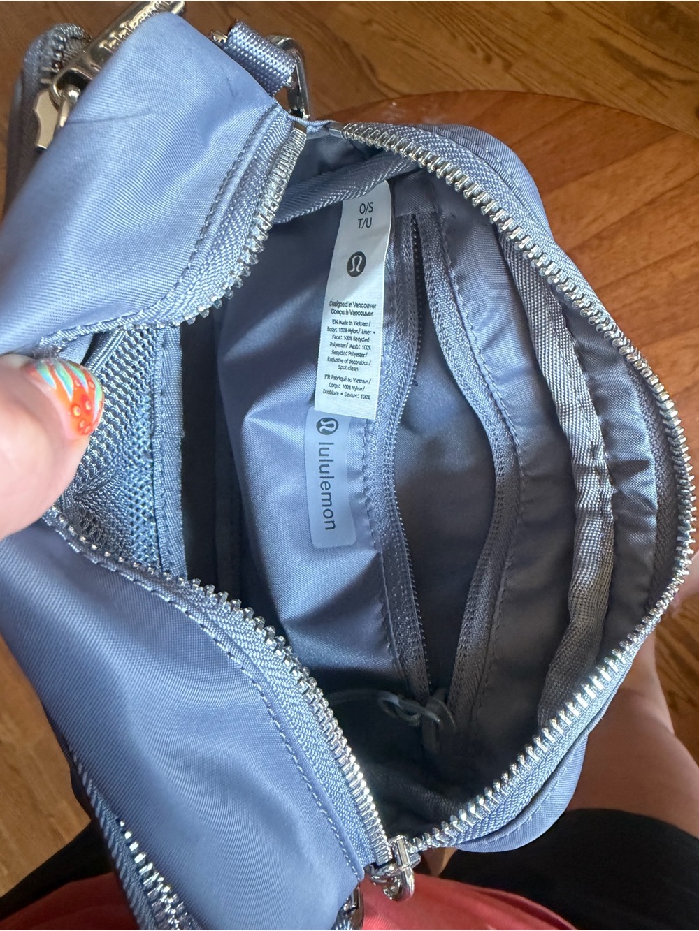 EUC Lululemon athletica Gray Sling Crossbody Bag - Picture 6 of 6